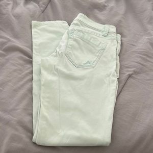 EXPRESS mint green skinny pants!
